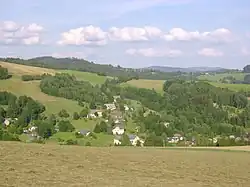 Zlatá Olešnice, severní část obce