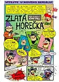 komiks Zlatá horečka