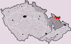 Zlatohorská vrchovina v Česku Zlatohorská vrchovina v Polsku