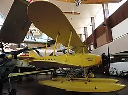 Zmaj Fizir FN-H, hydroplán s motorem Walter Mars (Technické muzeum Záhřeb)