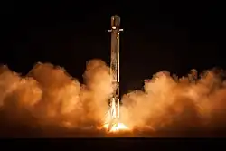 Stupeň B1043 při svém prvním přistání