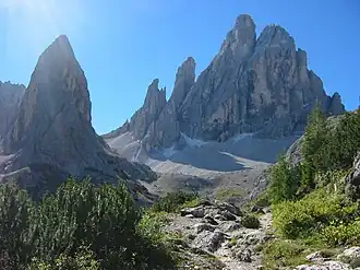 Elferkofel a Zwölferkofel
