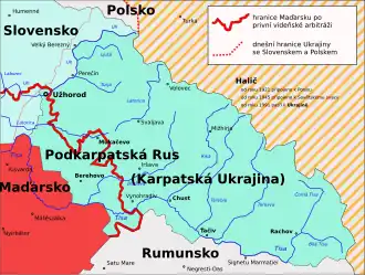 Karpatská Ukrajina v roce 1939