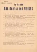 Titulní strana rozsudku Lidového soudního dvora