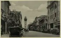 Kolombo (Cejlon) – ulice Chatham (kolem roku 1925)