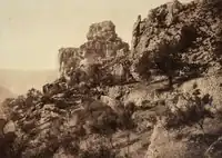 Cliffs at Capeluc, Lozère by Giroux