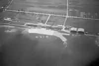 Letiště ve Vídni-Aspern (Flughafen Aspern), srpen 1934