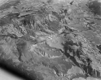 Svatyně Panny Marie v Laus s přilehlou vesničkou