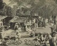 Market at Payakumbuh, Sumatra, asi 1910