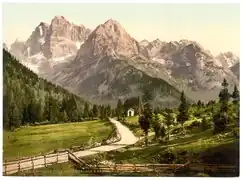 Na obraze rakouského Tyrolska