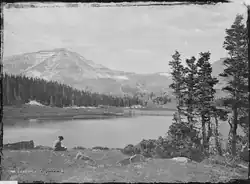 Gilbert Peak na fotografii z roku 1870