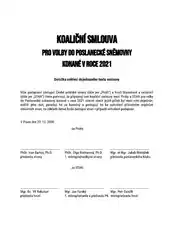 Koaliční smlouva Pirátů a Starostů