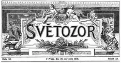 Časopis Světozor, ročník 25, číslo 22